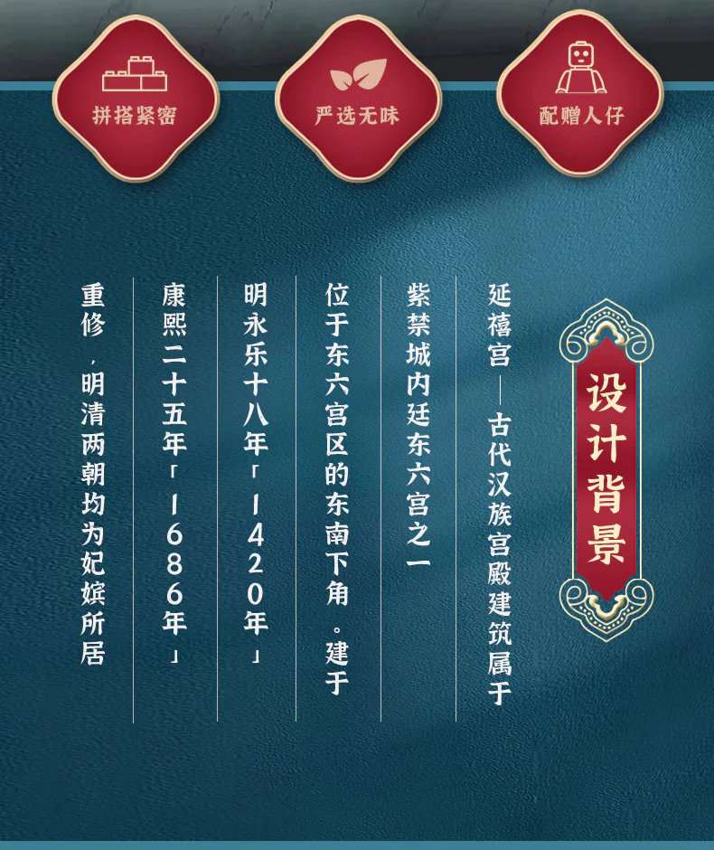Forbidden City: Yonghe Palace 森宝 SEMBO 608003 image 2
