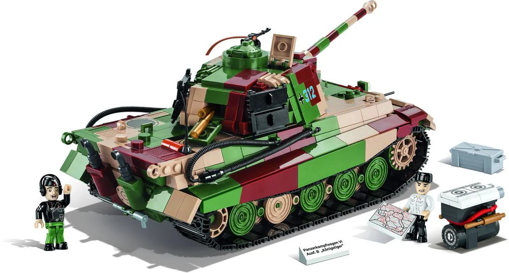 Panzer VIII Tiger Ausf. B with Henschel turret COBI 2540 image 6
