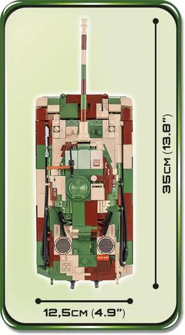 Panzer VIII Tiger Ausf. B with Henschel turret COBI 2540 image 9