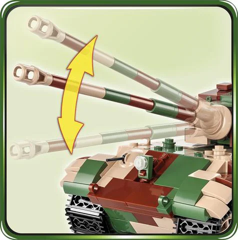 Panzer VIII Tiger Ausf. B with Henschel turret COBI 2540 image 11