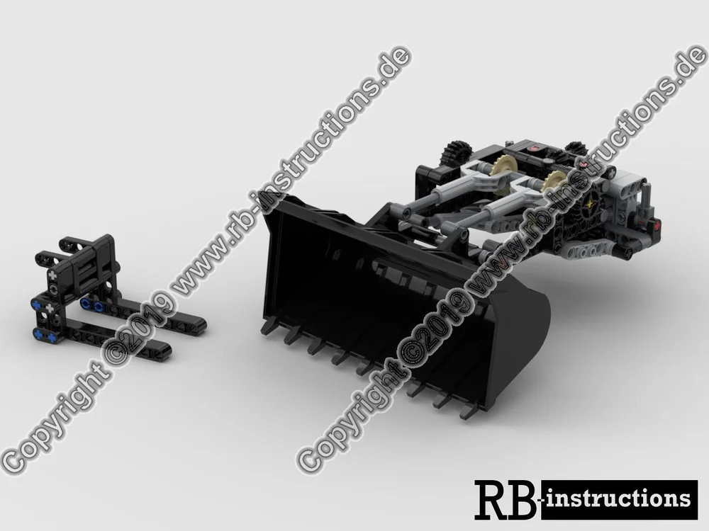 JCB Fastrac 4000 Series High-Speed Tractor MOC-29860 image 3
