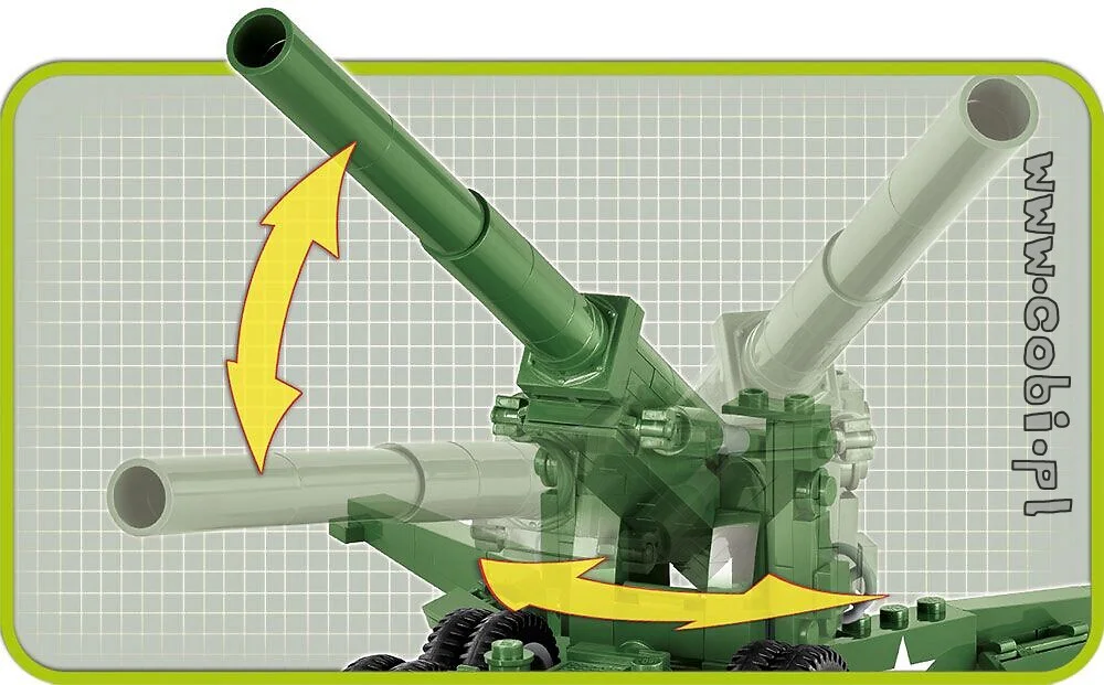 M1 TOM 155MM FIELD GUN COBI 2394 image 5