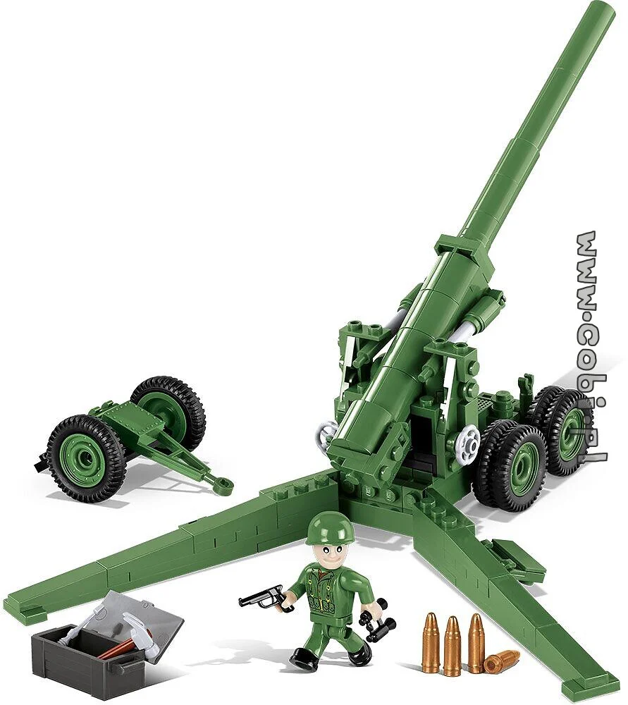 M1 TOM 155MM FIELD GUN COBI 2394 image 6