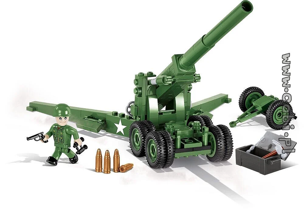 M1 TOM 155MM FIELD GUN COBI 2394 image 7
