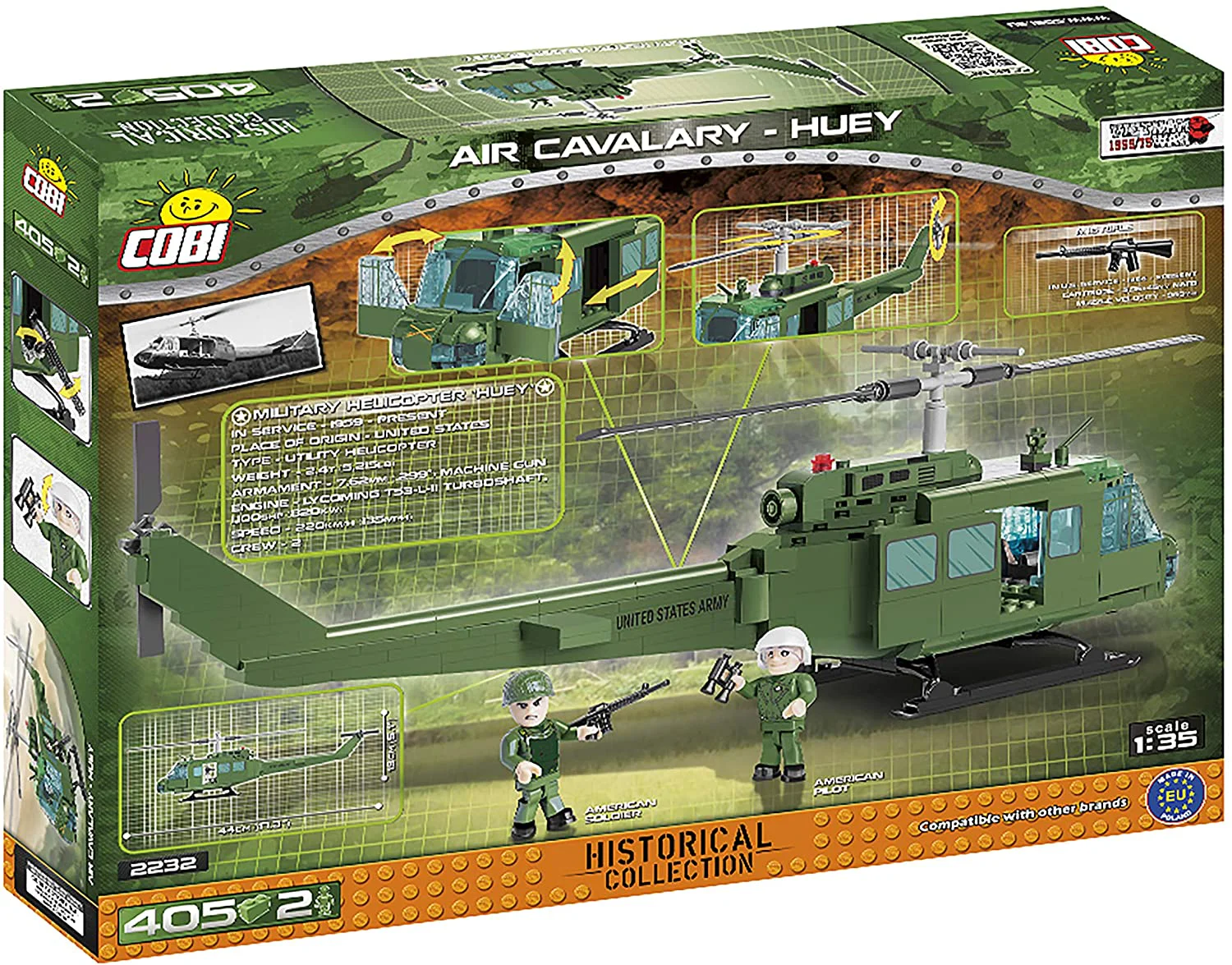 Aircrew Huey helicopter COBI 2232 image 4