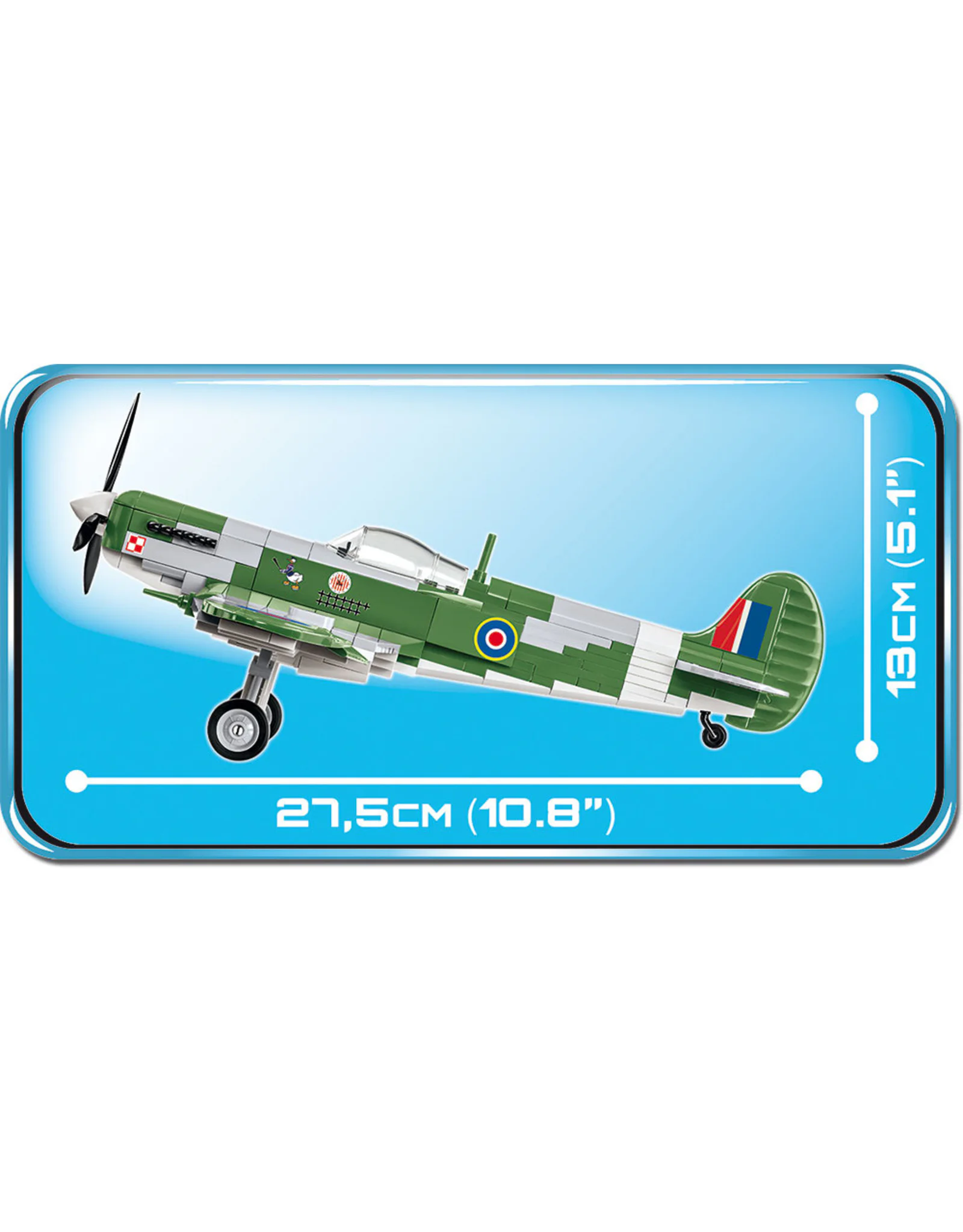 Supermarine Spitfire Mk.VB COBI 5708 image 5