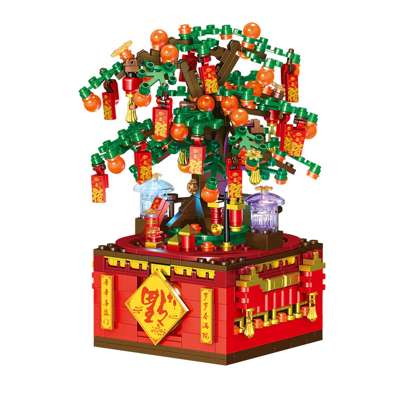 New Spring Music Box: Treasure Tree 哲高 ZHEGAO QL0987
