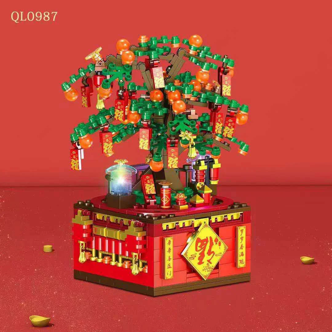 New Spring Music Box: Treasure Tree 哲高 ZHEGAO QL0987 image 3