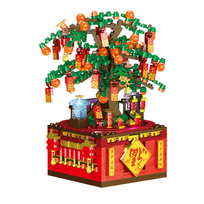New Spring Music Box: Treasure Tree 哲高 ZHEGAO QL0987 image 7