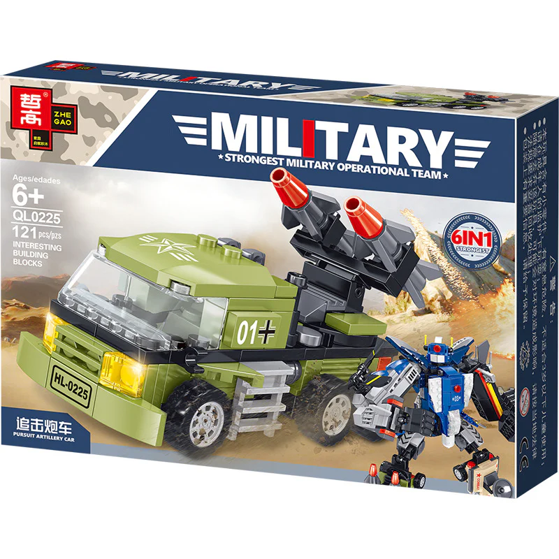 Military: Thunderbolt 6 哲高 ZHEGAO QL0225 image 9