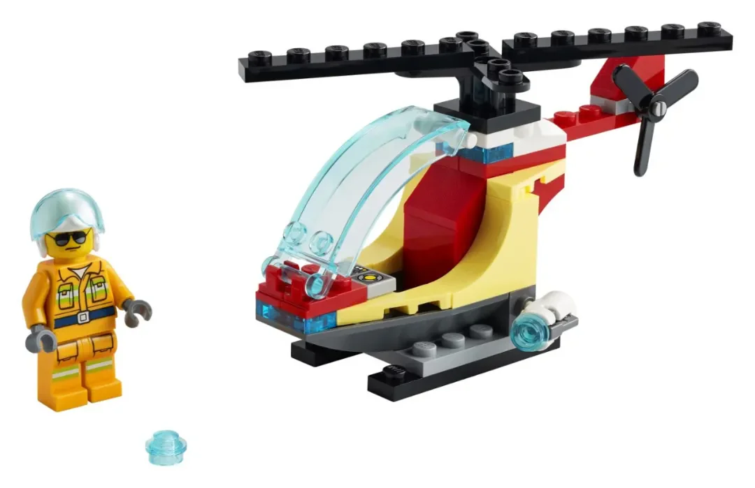 Firefighting helicopter 乐高 LEGO 30566