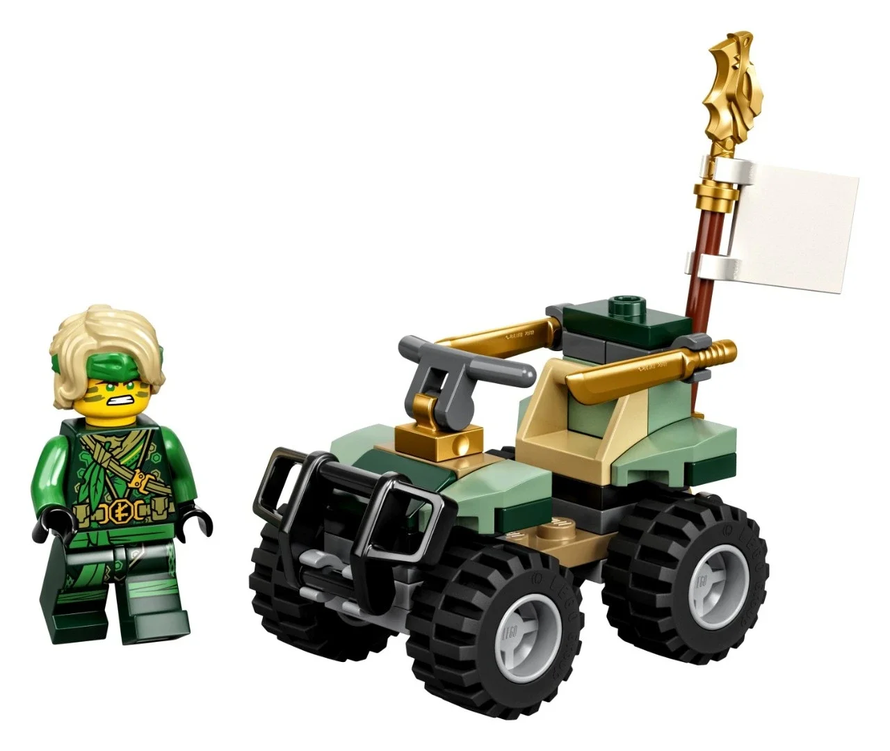 Lauded's Four-Wheel Off-Road Motorcycle 乐高 LEGO 30539