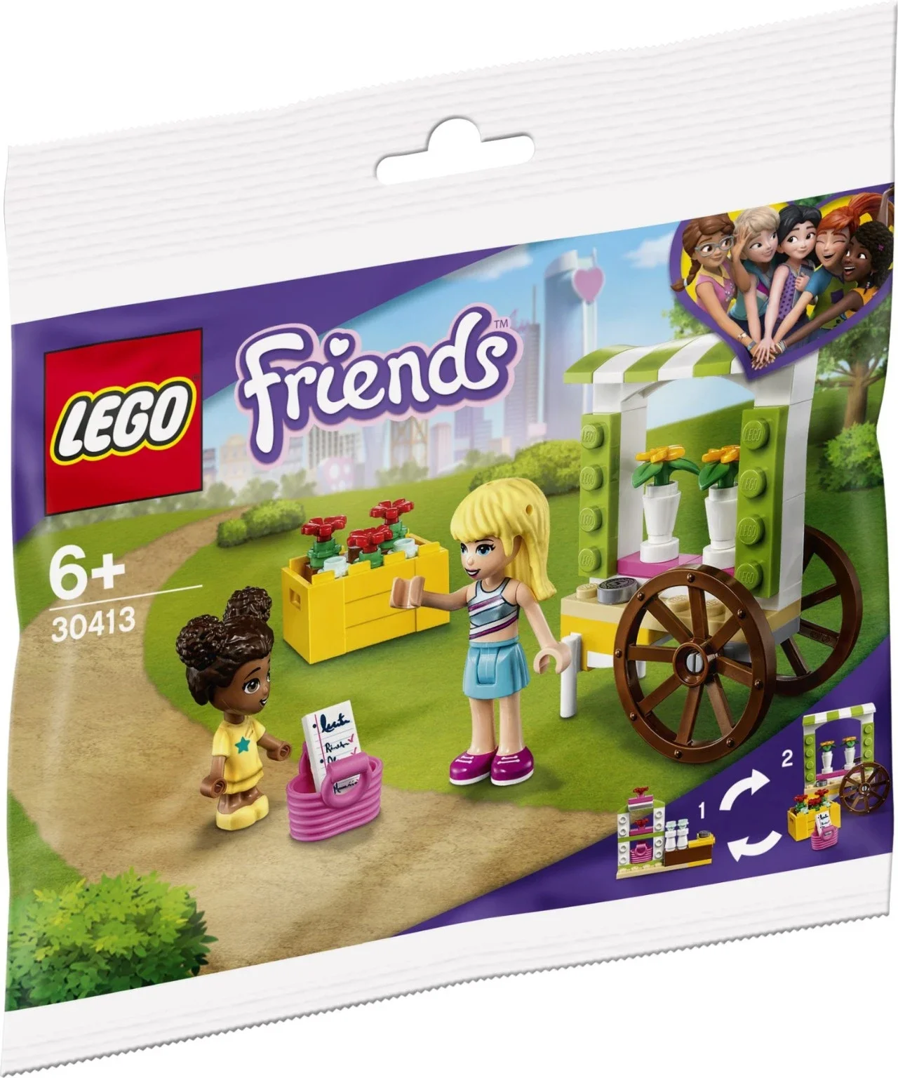 Cute Little Flower Car 乐高 LEGO 30413 image 1