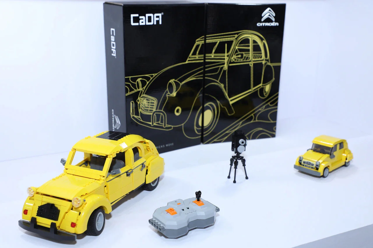 IRON DRAGON 2CV 1:12 咔搭 CaDA/双鹰 DoubleE C61026 image 2
