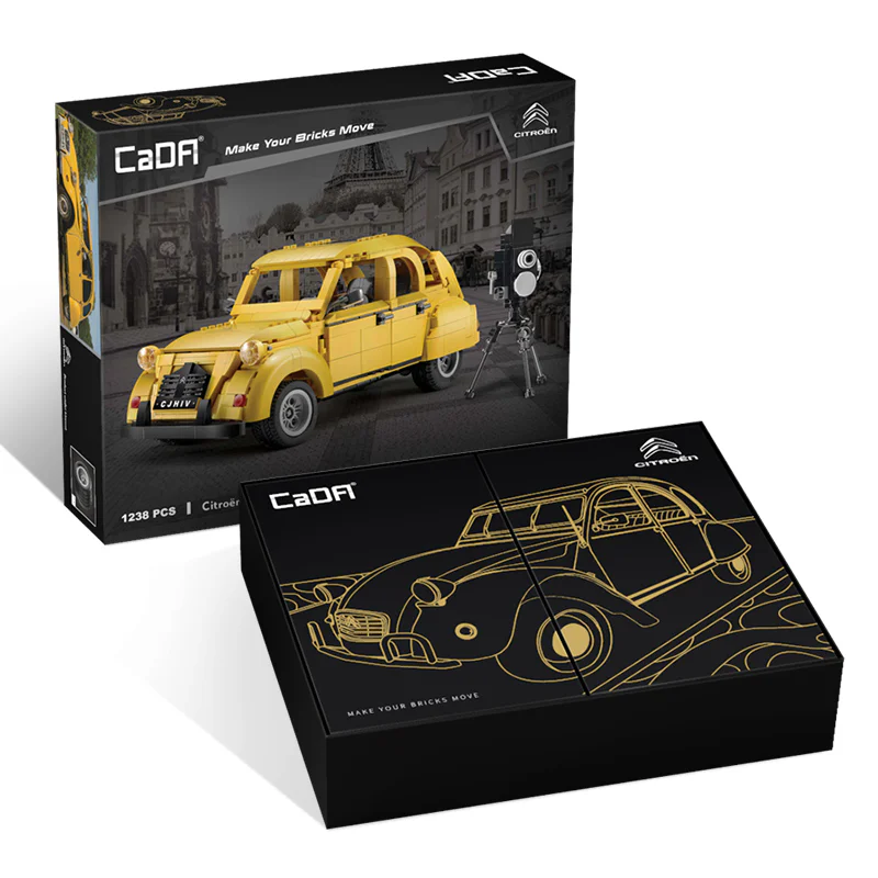 IRON DRAGON 2CV 1:12 咔搭 CaDA/双鹰 DoubleE C61026 image 7