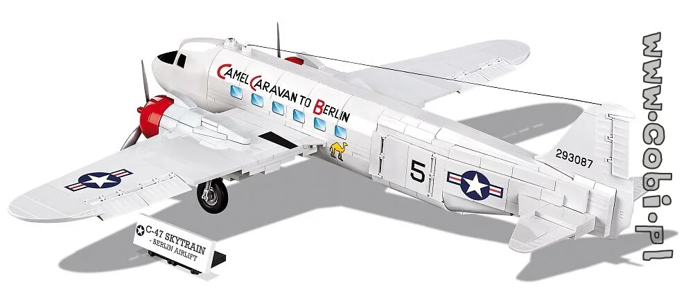 C-47 AIR TRAIN BERLIN AIR TRANSPORT COBI 5702 image 3