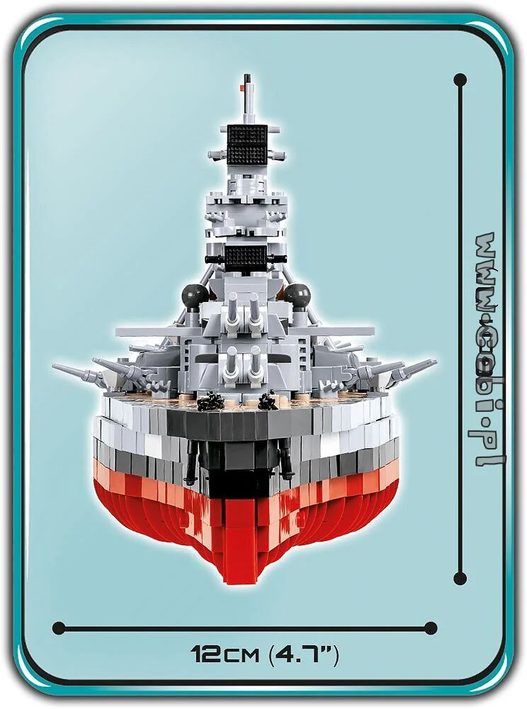 Bismarck-class battleship COBI 4819 image 2