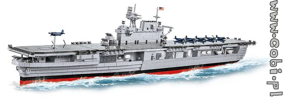 Chinese Aircraft Carrier CV-6 "Lexington" COBI 4815 image 3