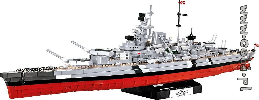 Bismarck-class battleship COBI 4819 image 10