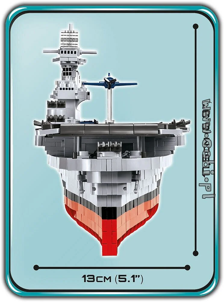 Chinese Aircraft Carrier CV-6 "Lexington" COBI 4815 image 14