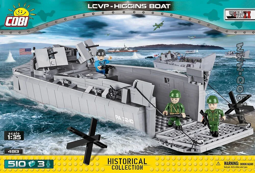 LCVP AMPHIBIOUS LANDING CRAFT COBI 4813