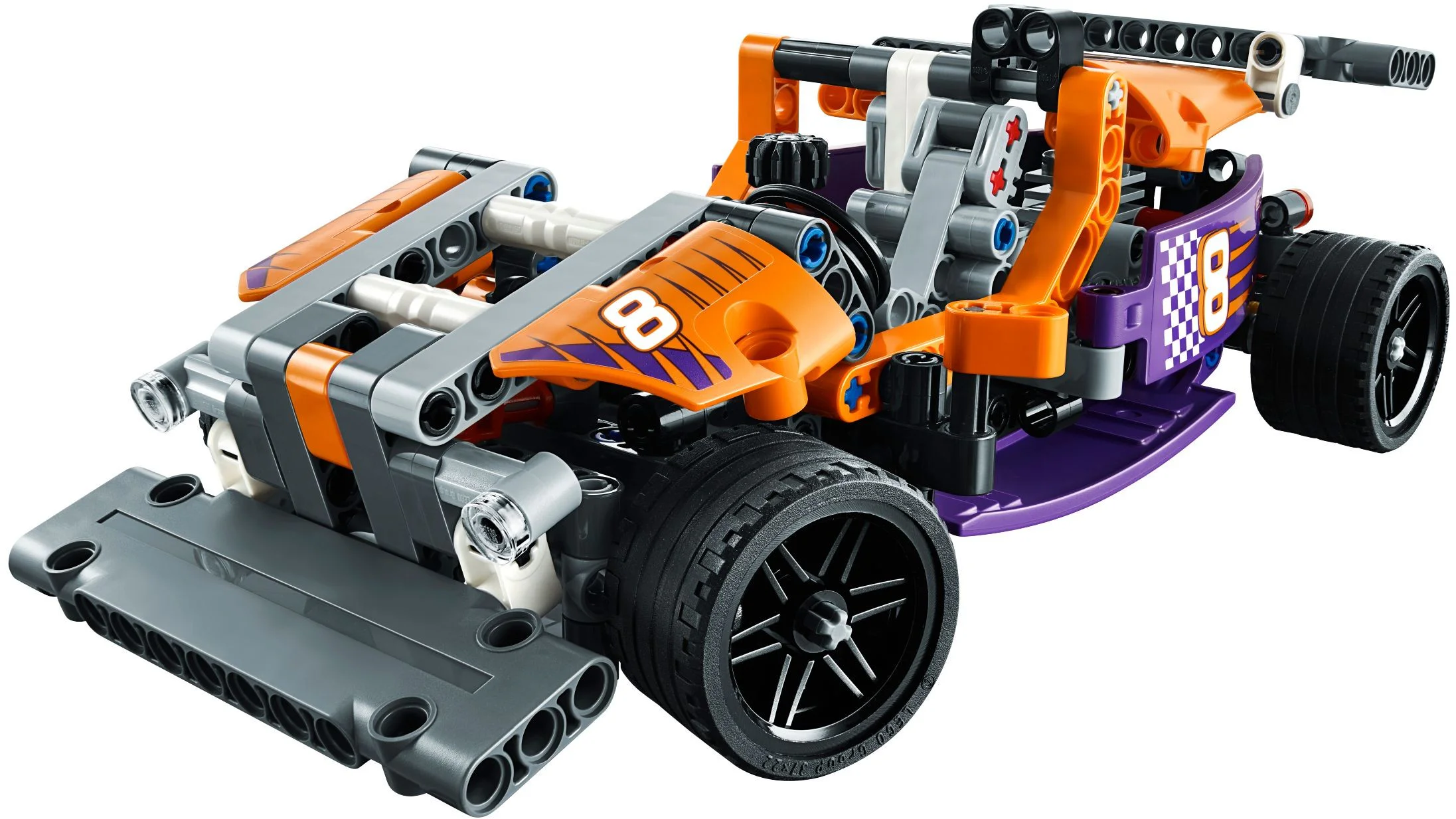 Racing Cardboard Car 乐高 LEGO 42048 image 4