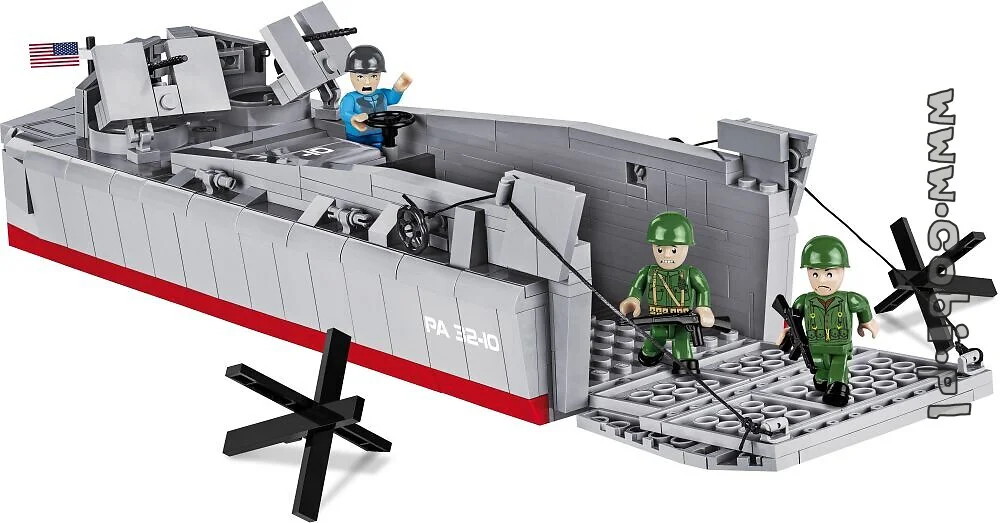 LCVP AMPHIBIOUS LANDING CRAFT COBI 4813 image 3