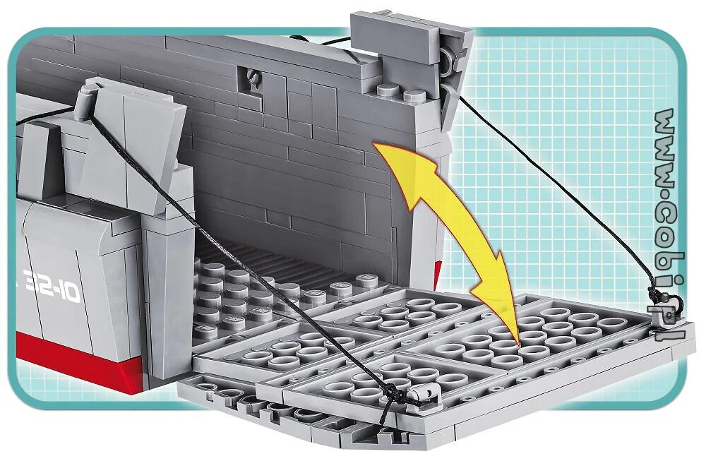 LCVP AMPHIBIOUS LANDING CRAFT COBI 4813 image 4
