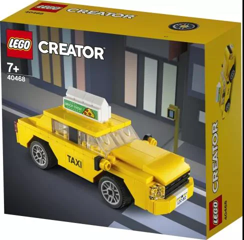 Yellow taxi 乐高 LEGO 40468 image 2