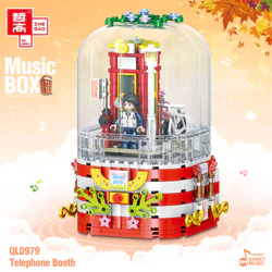 Rotating Music Box: Telephone booth