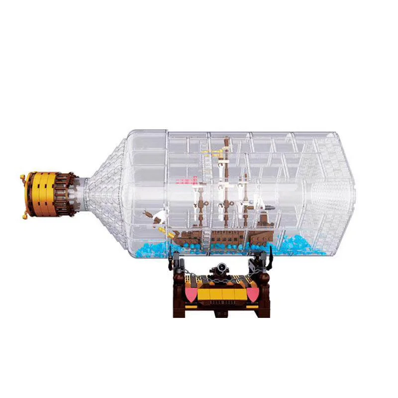 Caribbean pirates: ships in bottles 16045