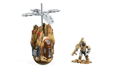 "Radiant Halo: Bronze Cobra Drop Pod"