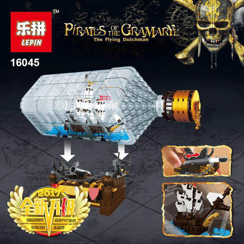 Caribbean pirates: ships in bottles 16045 image 2