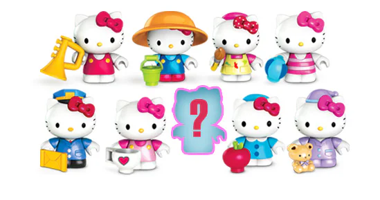Hello Kitty: Blind Box Series 2 美家宝/美高 MegaBloks 10861