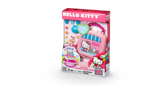 Hello Kitty: Ice Cream Shop 美家宝/美高 MegaBloks 10874