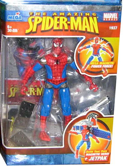 Spider-Man and Rocket Backpack 美家宝/美高 MegaBloks 1937