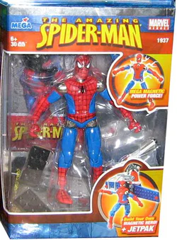 Spider-Man and Rocket Backpack