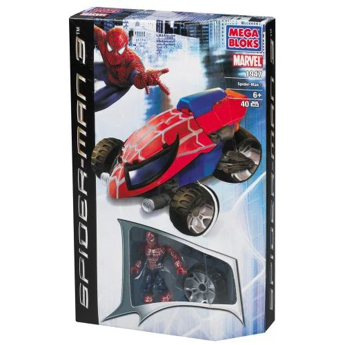 Spider-Man: Three-Wheel Attack Motorcycle 美家宝/美高 MegaBloks 1947