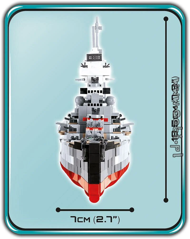 Prince Eugen's heavy cruiser, limited edition COBI 4822 image 1