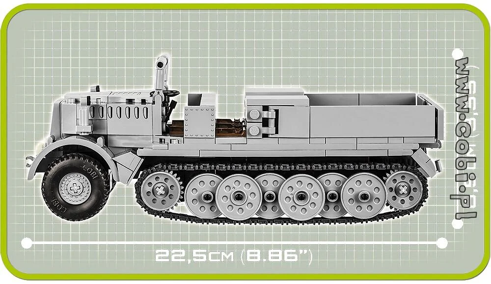 SdKfz 9-half-track COBI 2522 image 4