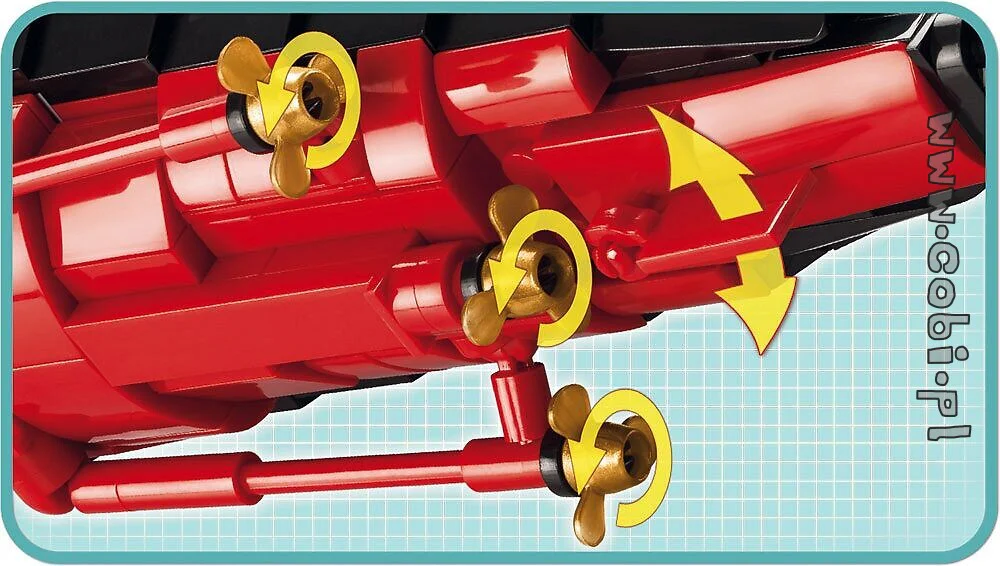 Prince Eugen's heavy cruiser, limited edition COBI 4822 image 5