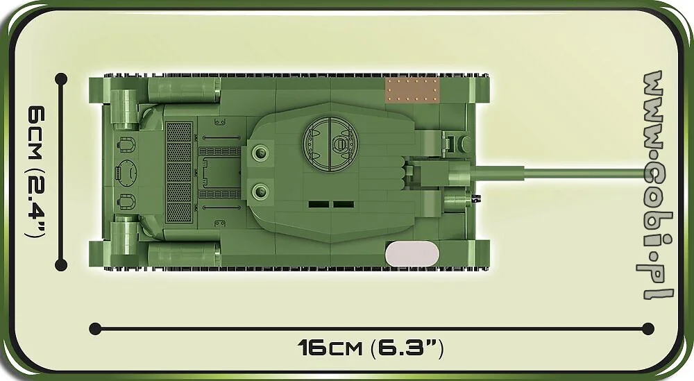 T-34-85 TANK COBI 2702 image 4