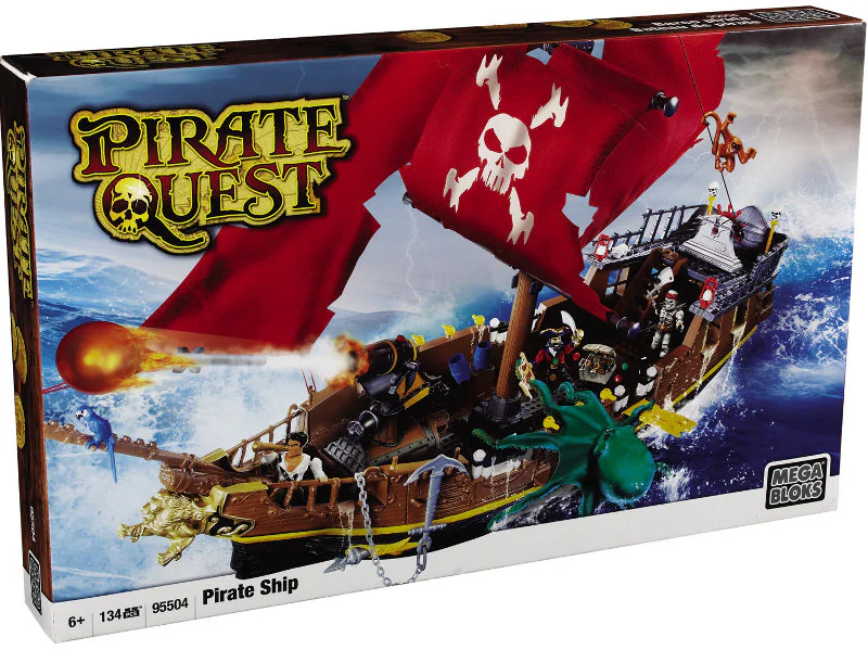 Pirate ship 美家宝/美高 MegaBloks 95504