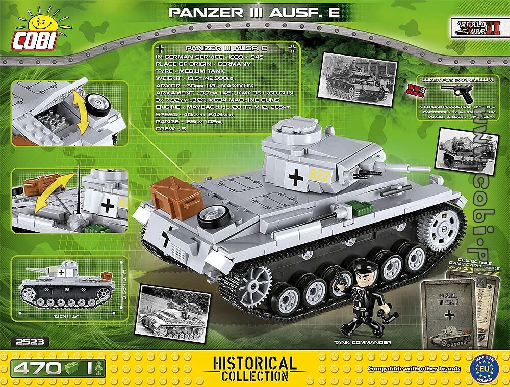 TANK 3 E COBI 2523 image 1