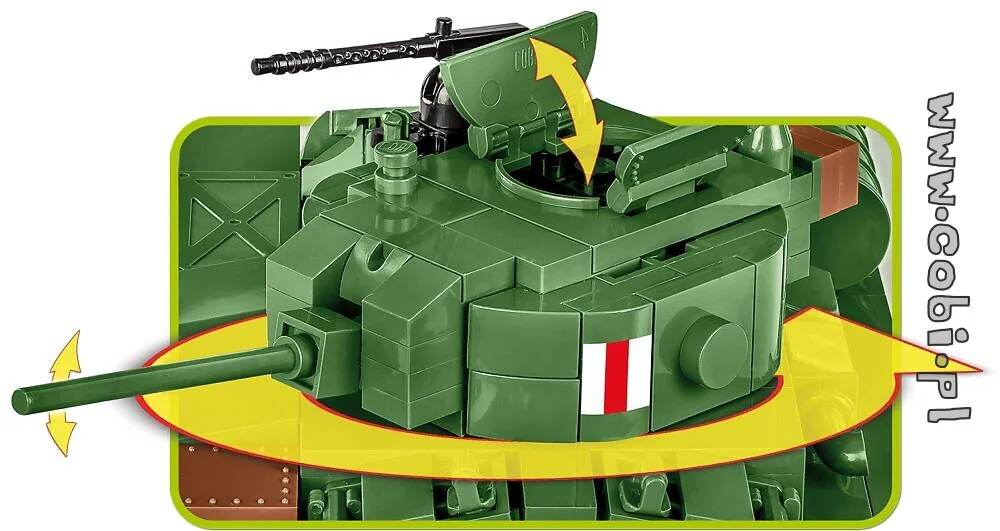 Valentine Tank Mk III COBI 2521 image 4
