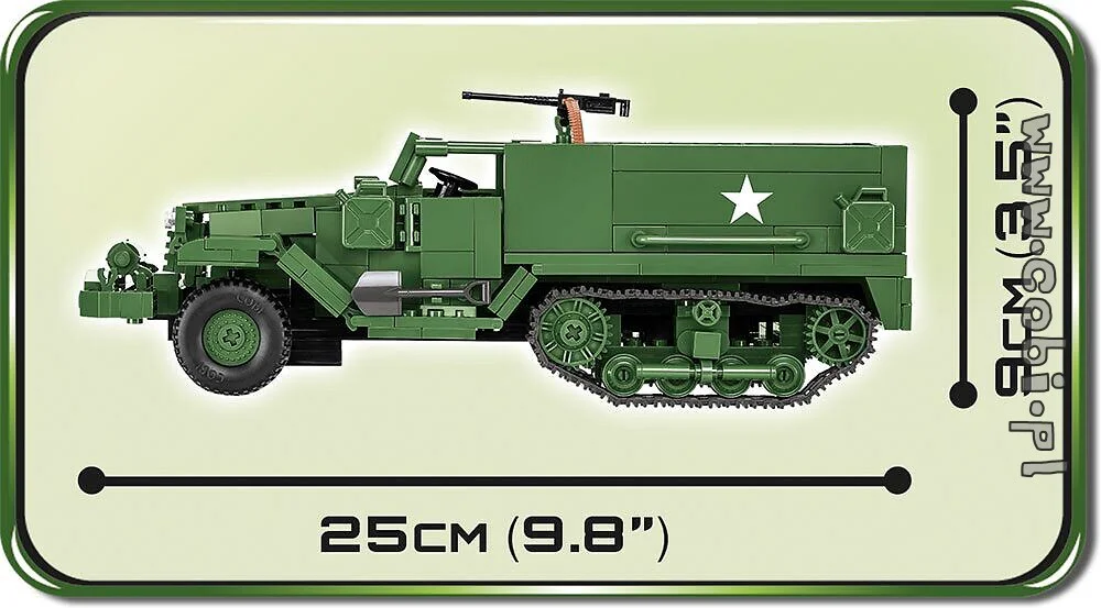 M3 SEMI-TRACK/ARMOURED PERSONNEL CARRIER COBI 2536 image 11