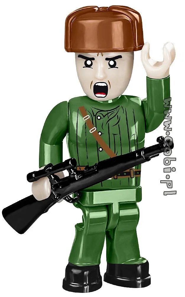 Self-propelled anti-tank gun SU-100. COBI 2541 image 12