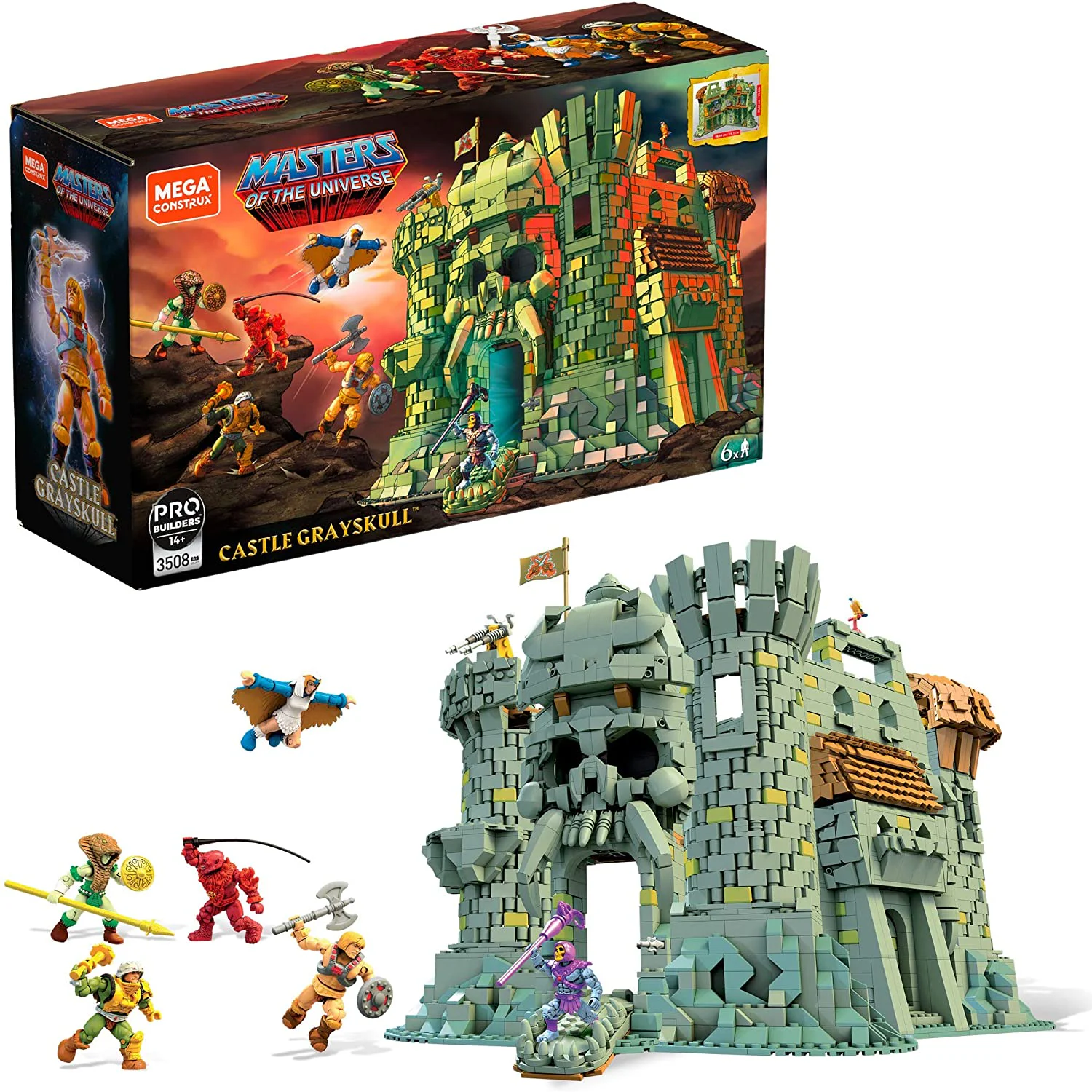 Sichmann, the giant of the universe: Skull King's Castle 美家宝/美高 MegaBloks GGJ67