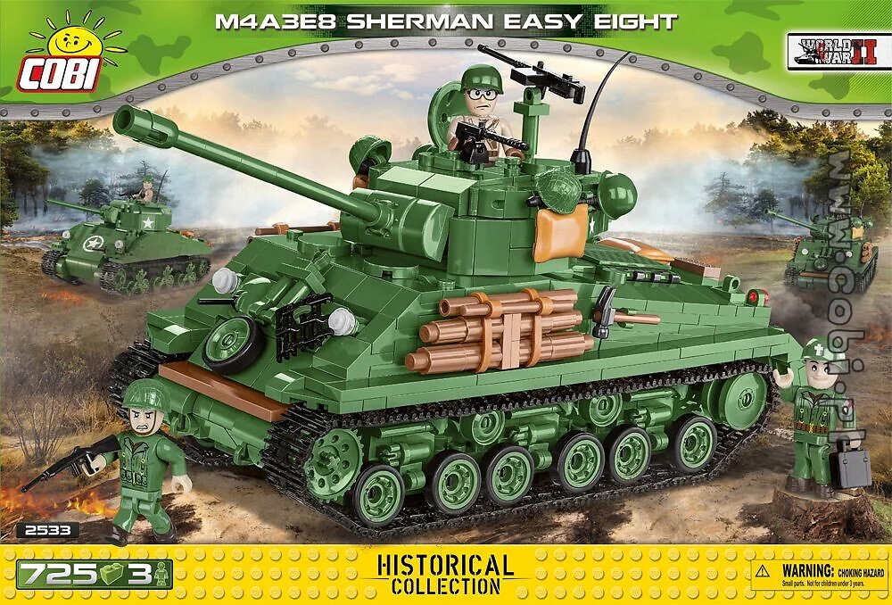 M4A3E8 SHERMAN TANK COBI 2533 image 1
