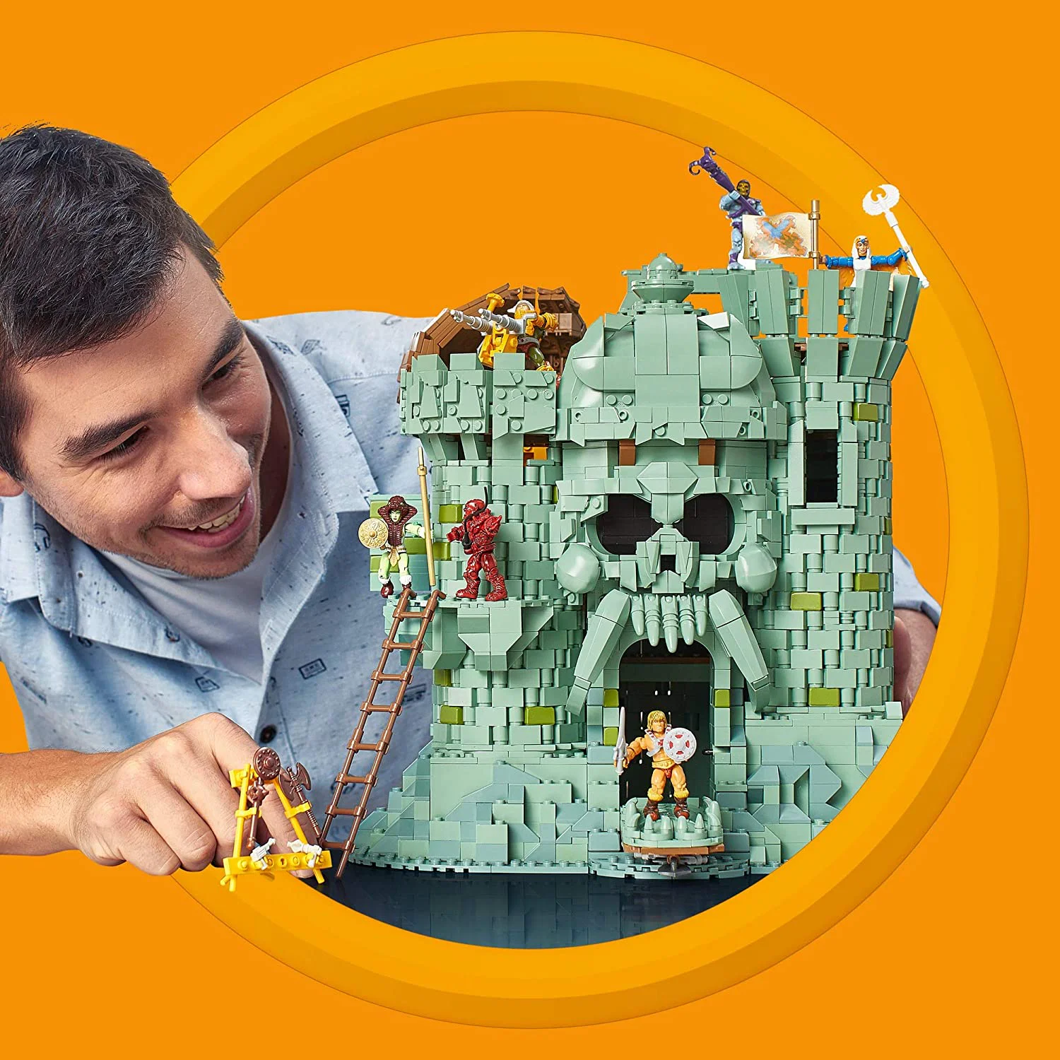 Sichmann, the giant of the universe: Skull King's Castle 美家宝/美高 MegaBloks GGJ67 image 2